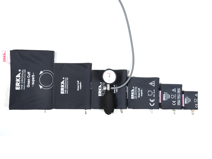 ERKA KOBOLD ANEROID SPHYGM - kit 6 cuffs