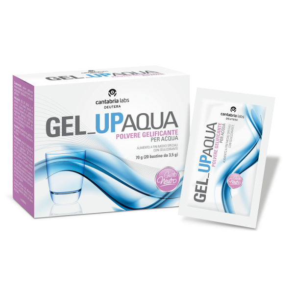 Gel Up Aqua gelling powder in 3.5 g sachets neutral flavour
