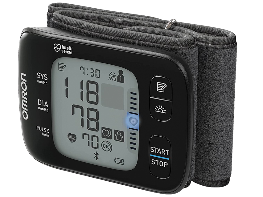 OMRON RS7 WRIST BLOOD PRESSURE MONITOR INTELLI IT HEM-6232T-E