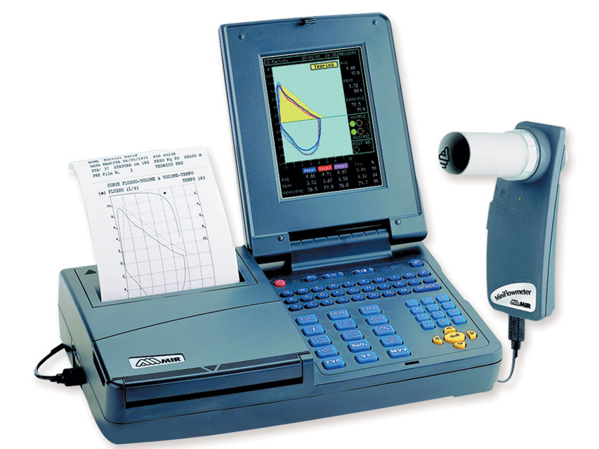 SPIROLAB III - colour with printer and PC software