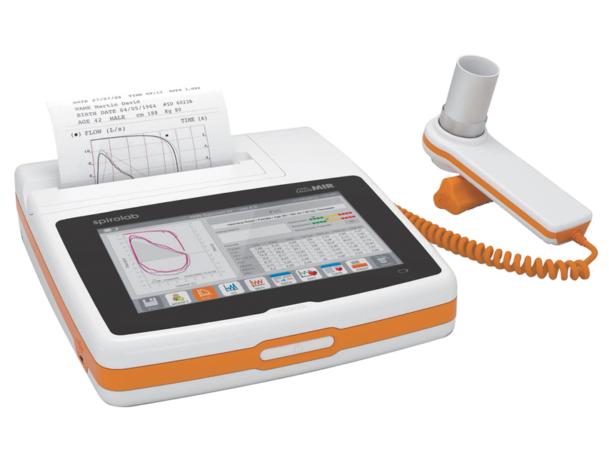 NEW SPIROLAB with colour display, printer and software