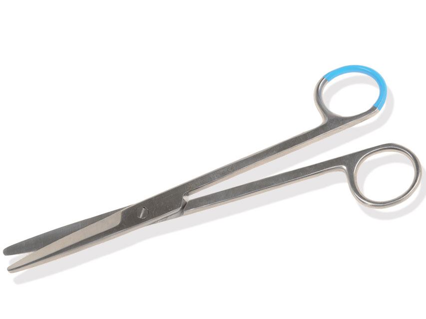MAYO STERILE SCISSORS - straight - 17 cm