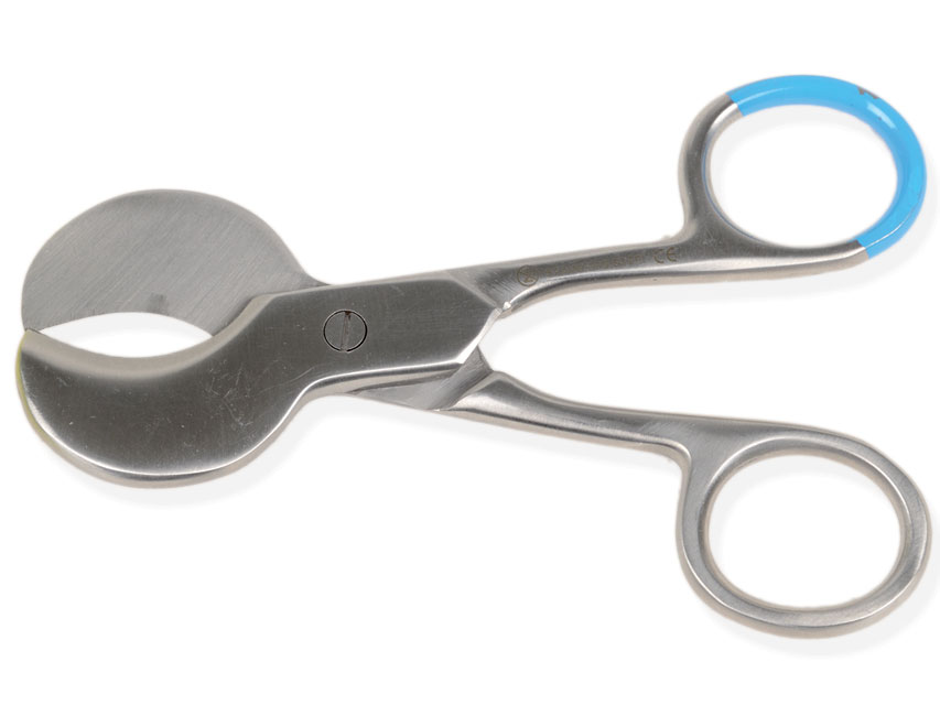 STERILE OMBELICAL SCISSORS - straight - 10.5 cm US model