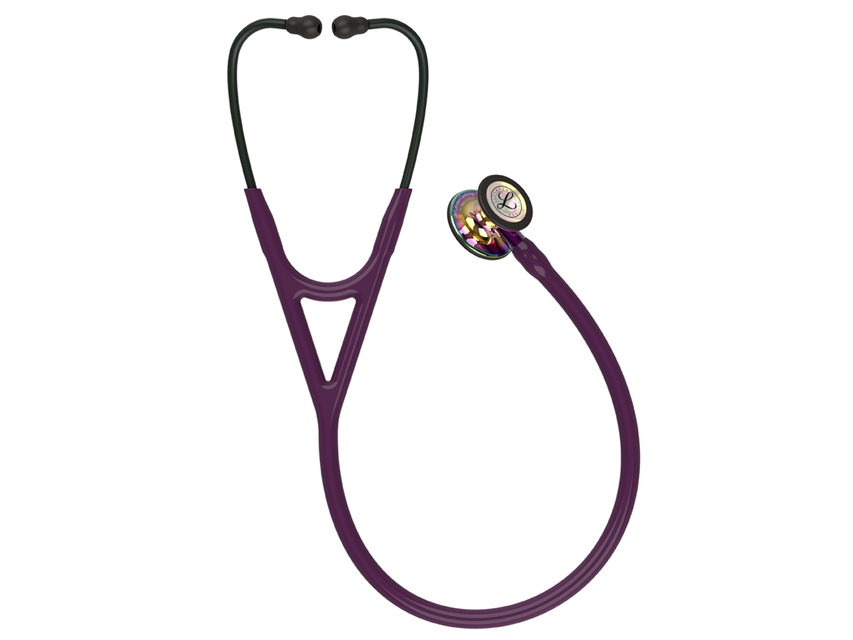 LITTMANN CARDIOLOGY IV - 6239 - plum - brilliant rainbow finish - purple conn.