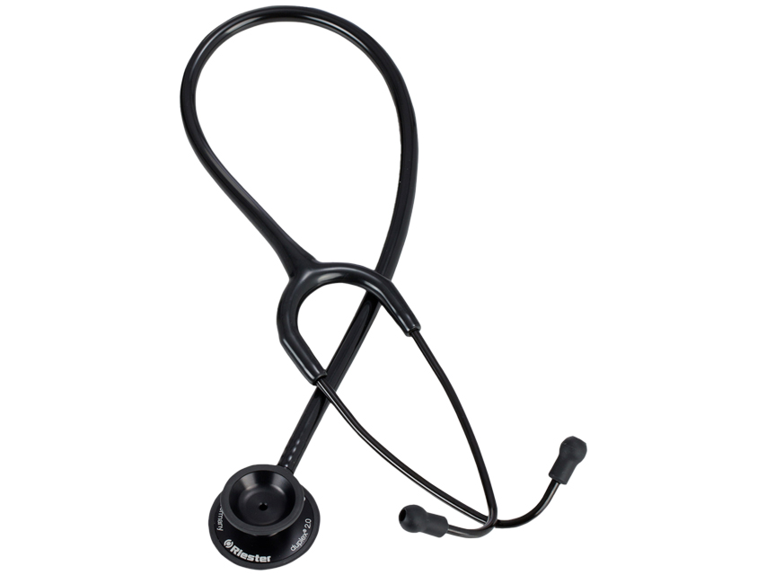 RIESTER DUPLEX 2.0 ALUMINIUM STETOSCOPE - adult - black