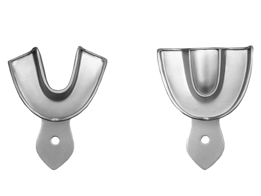 NON-PERFORATED IMPRESSION TRAYS