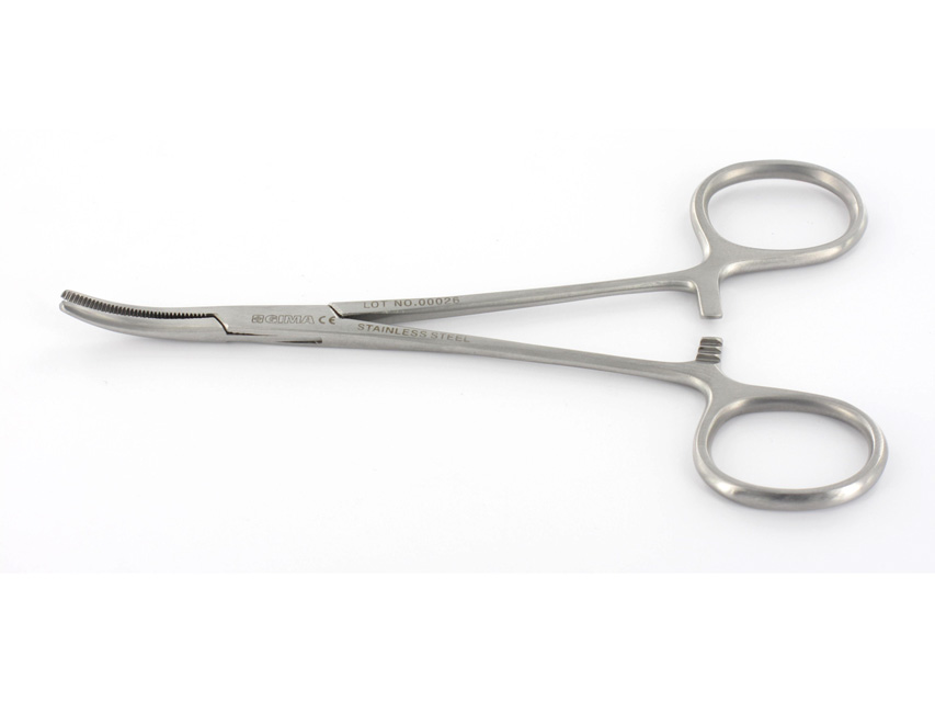 MOSQUITO PLIP - curved - 14 cm