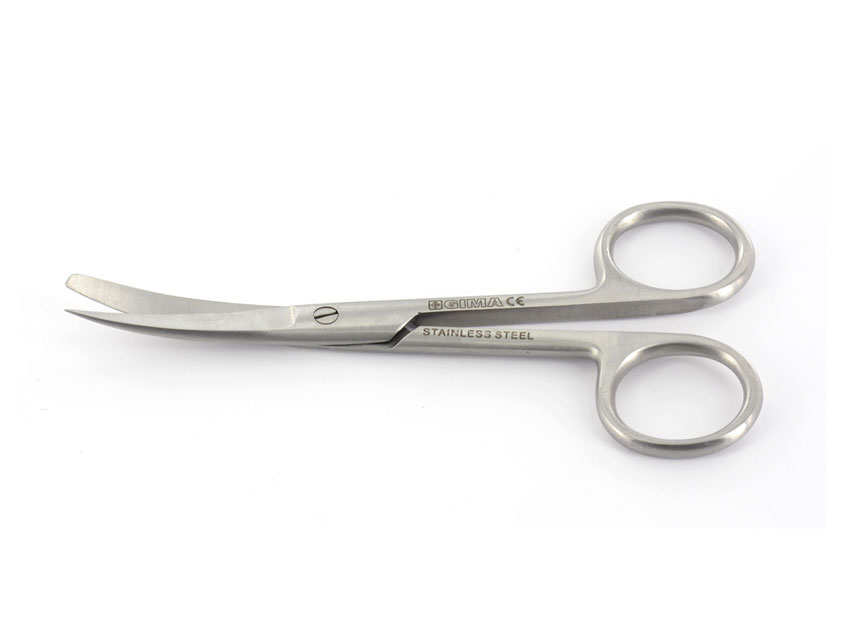 CURVED SCISSOR alternate tips - 16 cm
