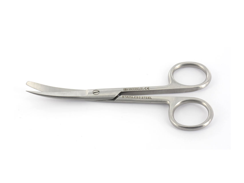 CURVED SCISSOR alternate tips - 14.5 cm