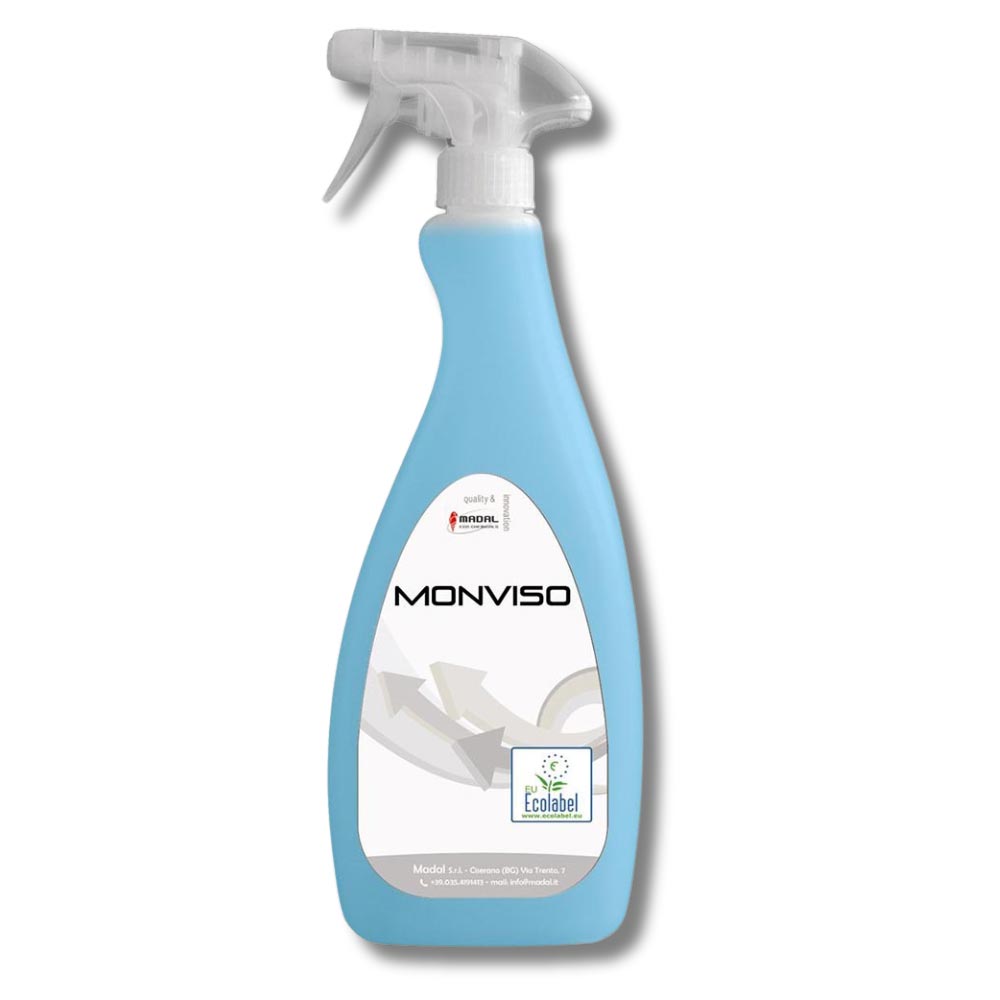 Monviso Ecolabel multipurpose glass cleaner 750ml 
