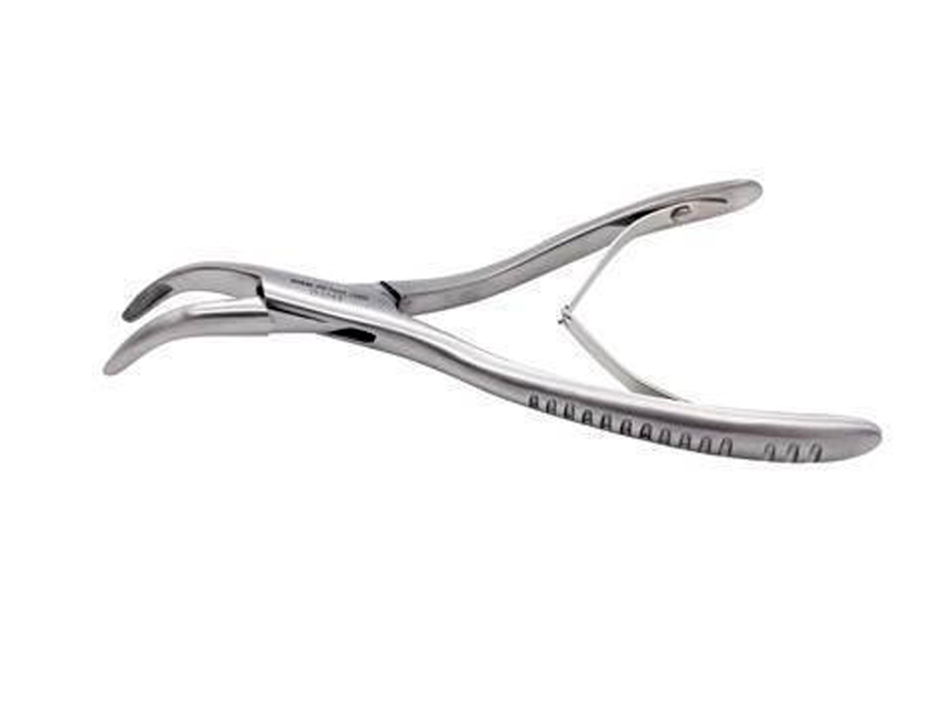 CURVED EXTRACTION PLIERS for small animals - 16 cm