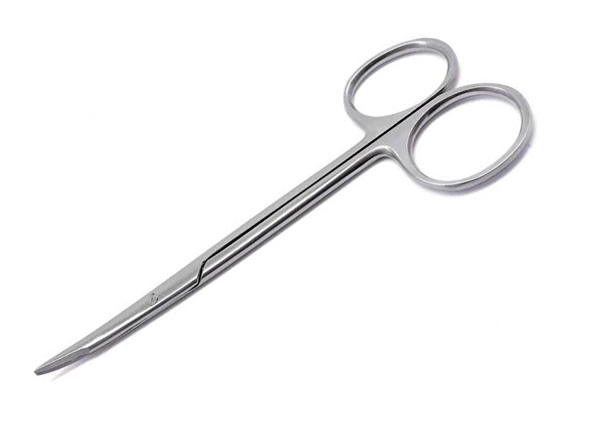 STEVENS DISSECTION SCISSORS CURVED SMALL POINTS - 11.5 cm