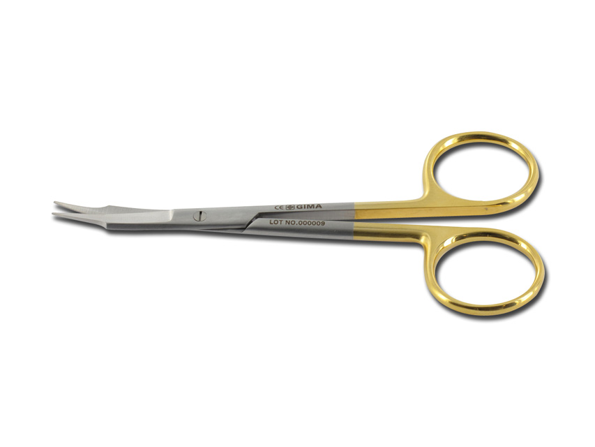 [26529] GOLDMAN FOX C.T. CURVE SCISSORS 13 cm