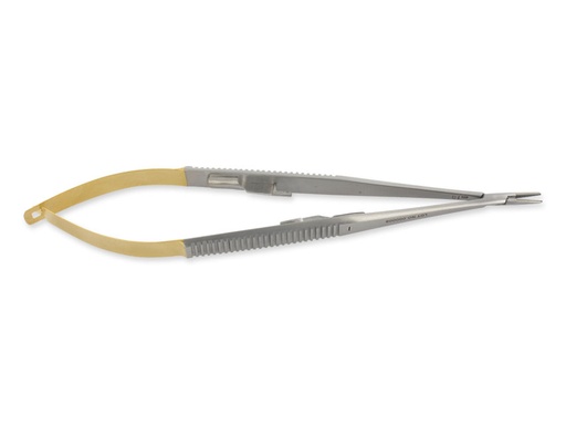 [26551] CASTROVIEJO C.T. RIGHT NEEDLE HOLDER - 18 cm