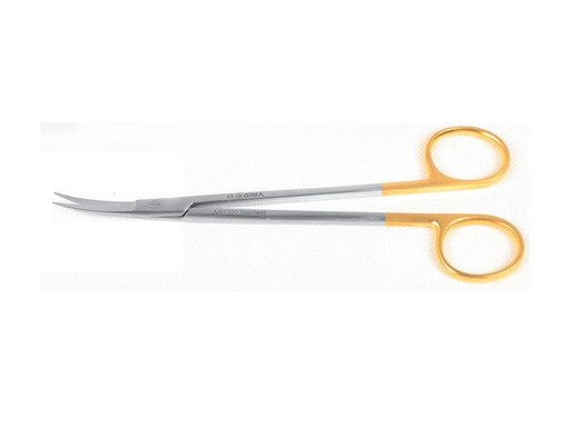 [38521] KELLY C.T. SCISSORS - curved - acute - 16 cm