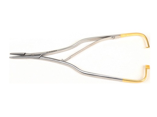 [38610] C.T. ARRUGA NEEDLE HOLDER - straight - 16 cm - smooth points