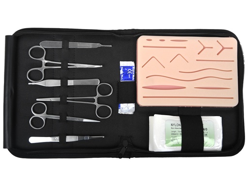 [23022] SUTURE EXERCISE KIT (pad + instruments + sutures)