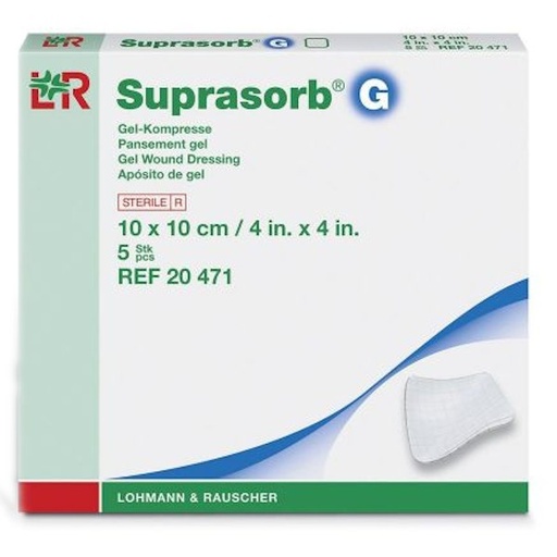 [DMM01321] Suprasorb G gel dressing 5x7.5cm

