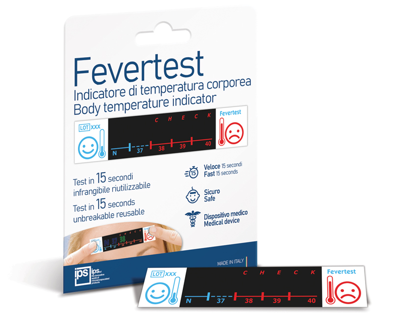 [25599] FEVER TEST FRONTAL THERMOMETER - blister pack