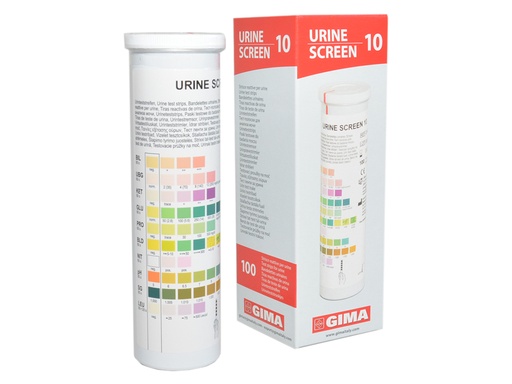 [GM-31734] BOTTLE URINE STRIPES - 10 parameters - professional
