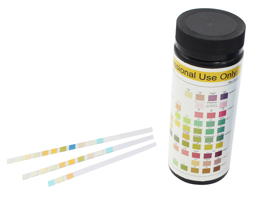 [24076] BOTTLE URINE STRIPS - 10 parameters