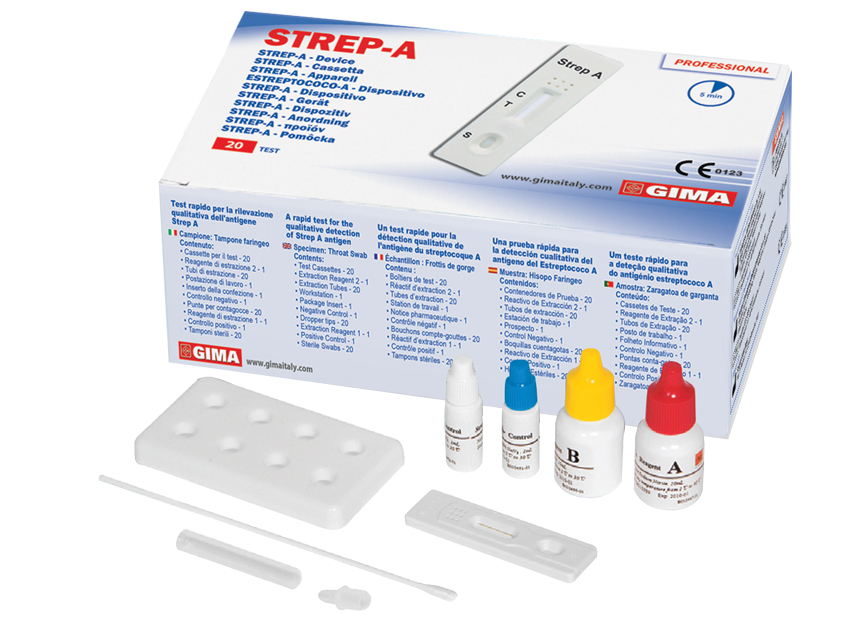 [24520] STREP-A TEST - streptococcus - cassette