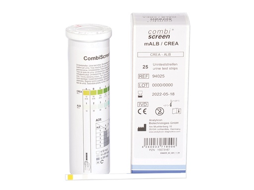 [GM-31756] COMBI SCREEN mALB/CREA for microalbuminuria
