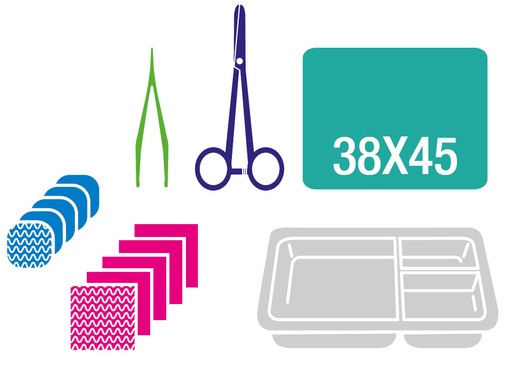 [DMM01067] Bladder Catheterisation Kit No. 1 - Mediset No. 1
