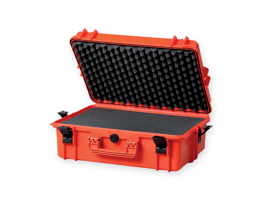 [27226] GIMA CASE 430 with sponge inserts - orange