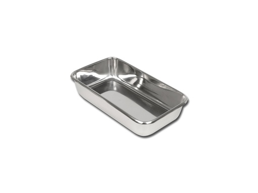 [26599] STAINLESS STEEL TRAY 223x126x45 mm