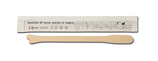 [MOR0062] Ayre wooden spatula type A sterile
