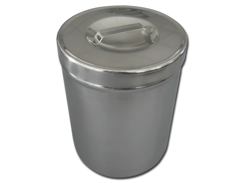 [26625] STAINLESS STEEL TONY RACK diam.127x162 mm - 2 litres