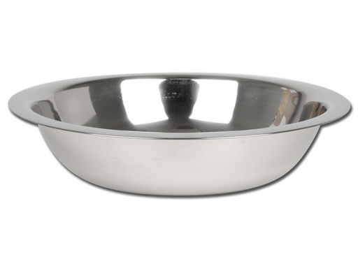 [26588] STAINLESS STEEL TRAY WITHOUT EDGE diam 405 h 95 mm