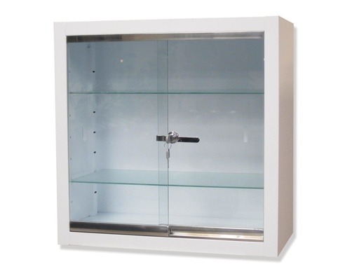 [27911] Hanging cupboard - tempered glass