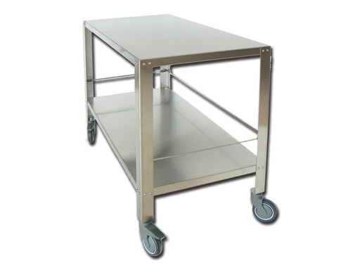 [27913] INSTRUMENTARY TABLE - 2 shelves