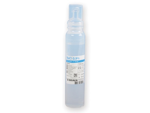 [SDF03080] Physiological saline solution 0.9% sodium chloride fl.plastic ml.100
