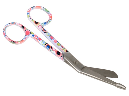 [GM-31871] CLOTHING SCISSORS - bubble pattern - 14 cm