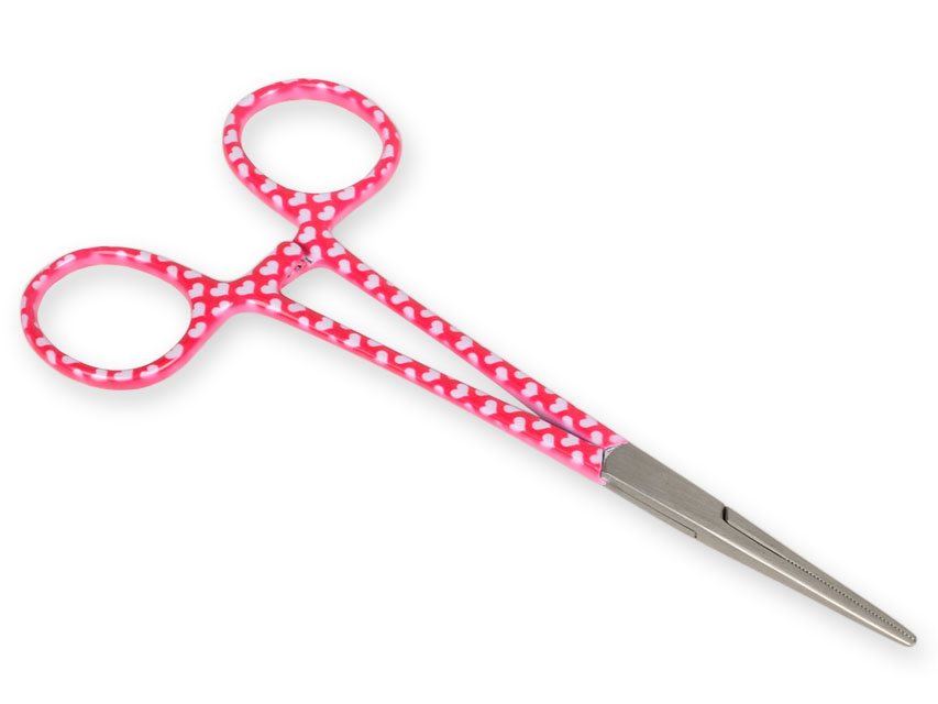 [20553] RIGHT EMOSTATIC PLIP - hearts fantasy - 16 cm