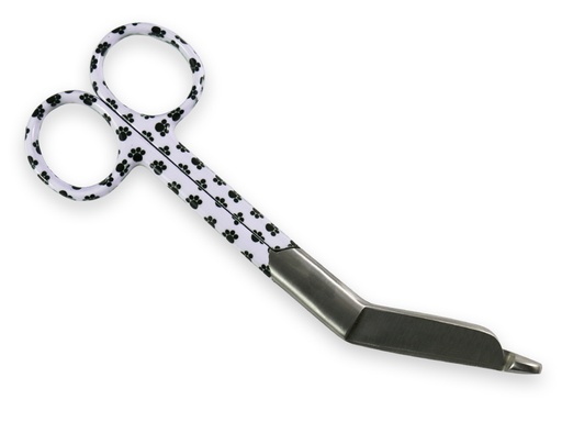[20509] BANDING SCISSORS - fancy footprints - 14 cm