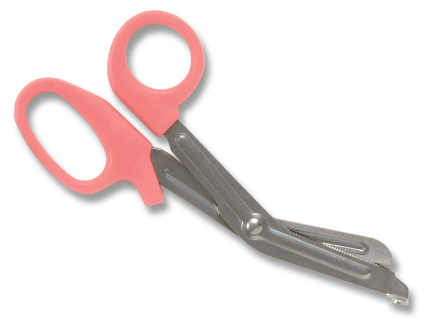 [20574] UTILITY BAND SCISSORS - 16.5 cm - pink