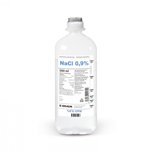 [SDF03082] Sodium chloride 0.9% ecoflacon Plus 500 ml
