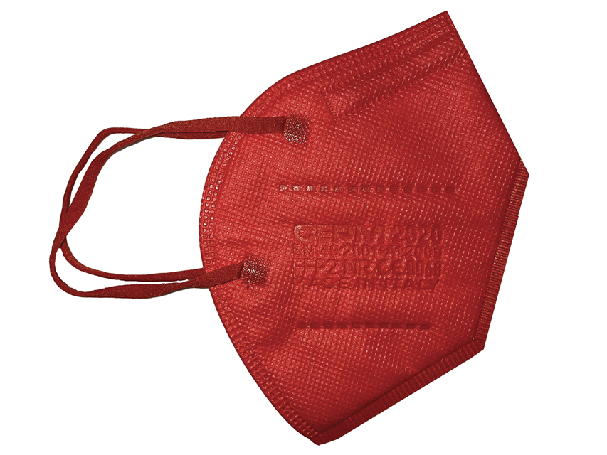 [20636] FFP2 MASK NR COMFYMASK - large - red