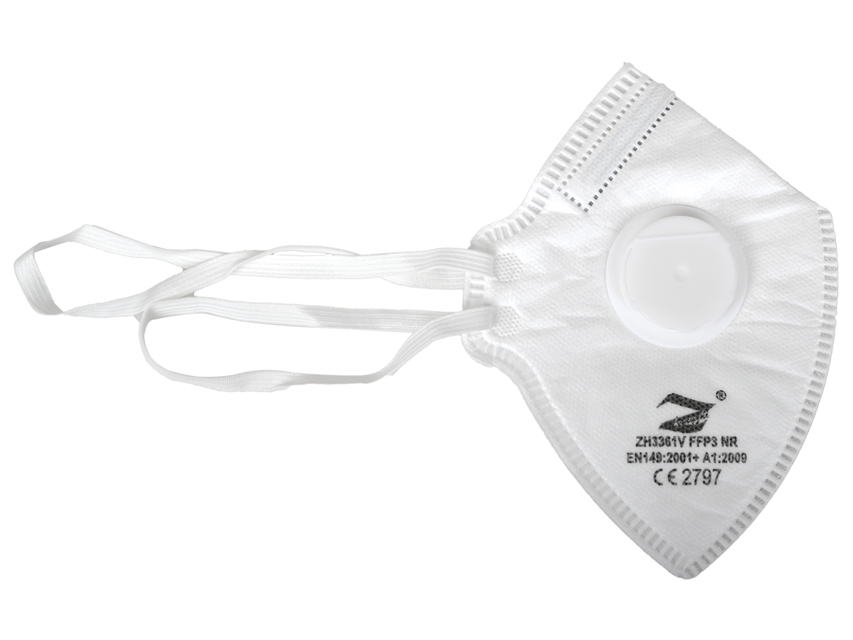 [20727] G-PRIME FILTER MASK FFP3 WITH VALVE - white - GB, FR, ES, PT, DE