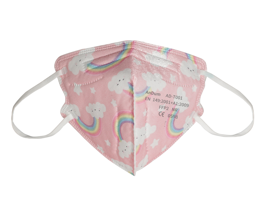 [20738] MASK FFP2 small - rainbow - IT,GB,FR,ES,DE