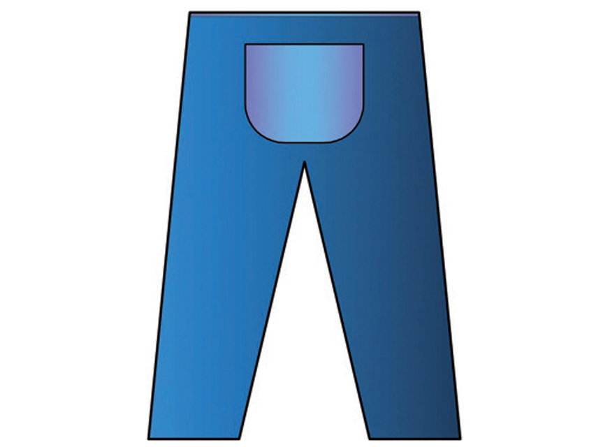 [21030] COLONSCOPIC PANTS 35 g/m2 - non-sterile