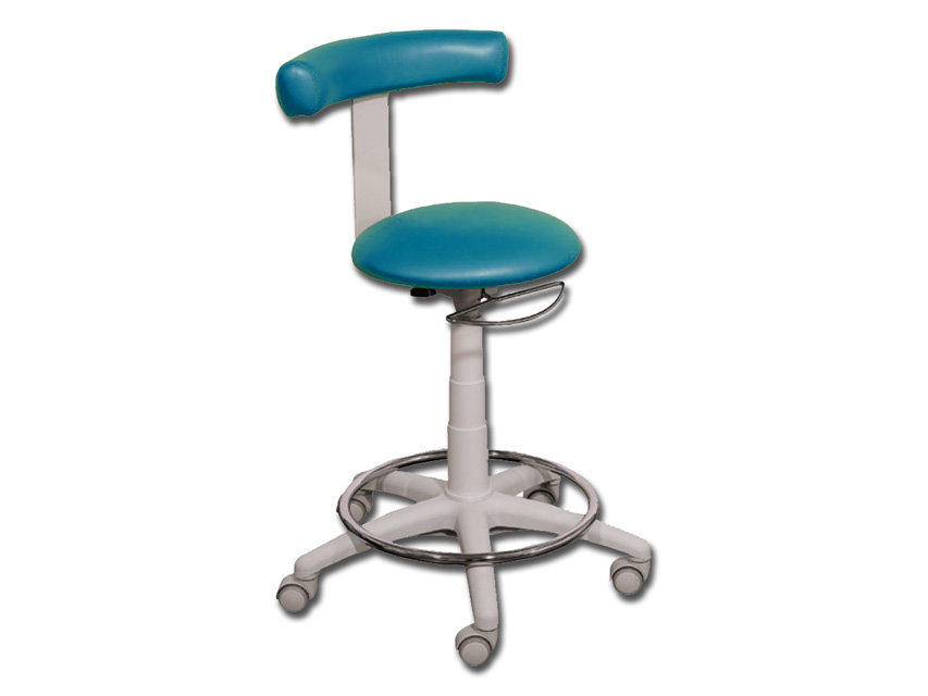 [27536] STOOL - metallic blue