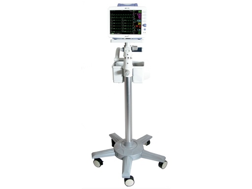 [33725] B3/B5/B7 MONITOR CART adjustable height
