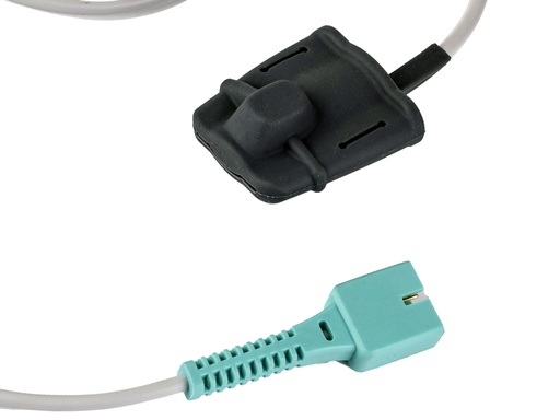 [GM-32043] RUBBER SpO2 SENSOR (type D 0.9 m) for K12, K15 (requires 35318) and Oxy 110 - adults - optional
