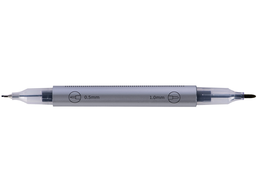 [33183] DERMATOLOGY PEN - double-tipped 0.5 and 1.0 mm - sterile