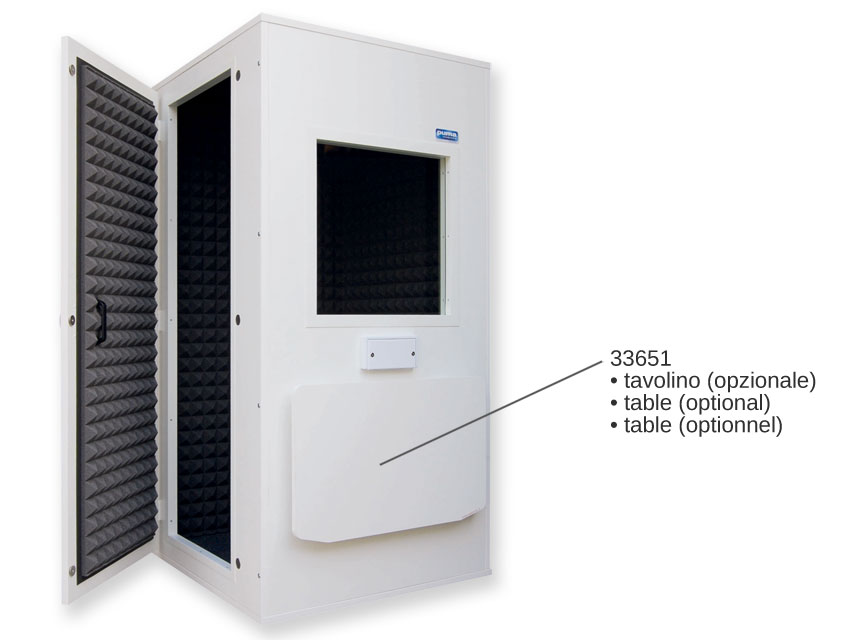[33650] AUDIOMETRIC CABIN PRO 25 - 96x96x197 cm
